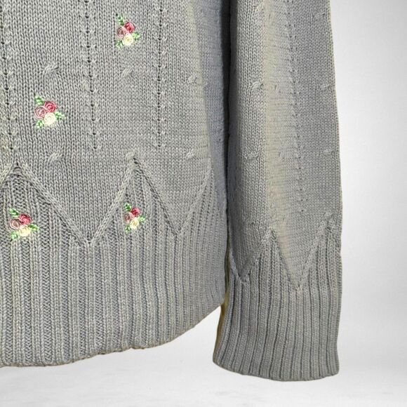 HEYSON Sweet Affairs Women's Floral Embroidered Cardigan, NWT! Size 3XL - Picture 5 of 11